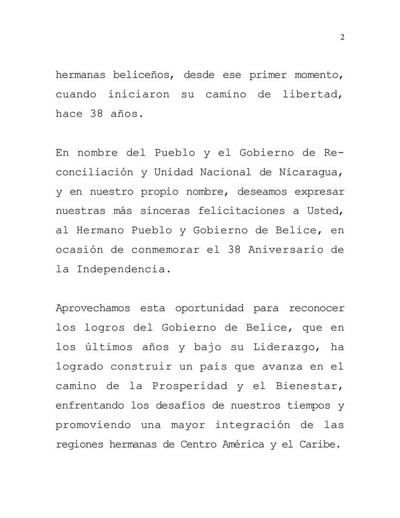 mensaje-belice-independencia